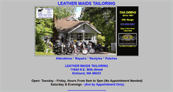 Desktop Screenshot of leathermaids.com